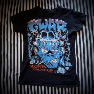GWAR women's sz small metal band tshirt